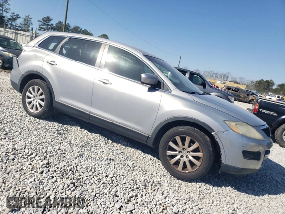 2008 Mazda CX-9 Grand Touring with VIN JM3TB38A180142978, listed as a Copart auction lot 44799105 with 216,736 mi miles and Salvage Title. Bid and sale history available at carsss.com. Image 4.
