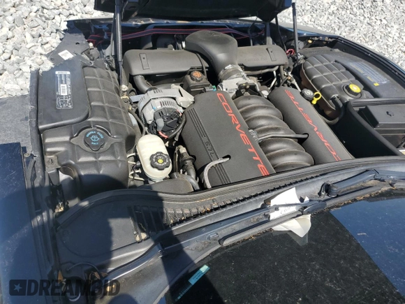 2001 Chevrolet Corvette with VIN 1G1YY22G615111053, listed as a Copart auction lot 55229005 with 33,555 mi miles and Salvage Title. Bid and sale history available at DreamBid. Image 11.