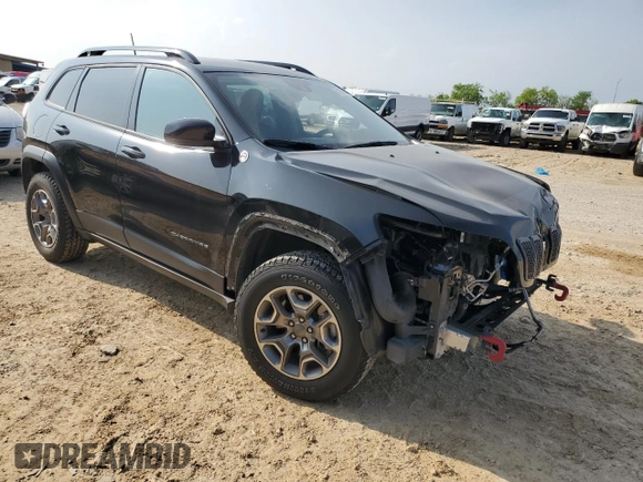 2022 Jeep Cherokee Trailhawk с VIN 1C4PJMBX8ND502686, выставлен на аукционе Copart как лот 51180645 с пробегом 62 865 миль миль и Списание • Salvage title. История ставок и продаж доступна на DreamBid. Изображение 4.