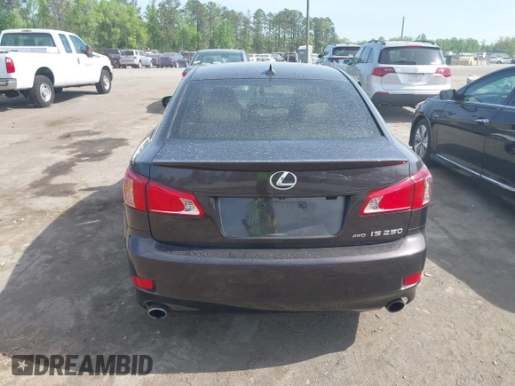 2012 Lexus IS 250 with VIN JTHCF5C28C5058353, listed as a IAAI auction lot 42096615 with 147,223 mi miles and . Bid and sale history available at DreamBid. Image 16.