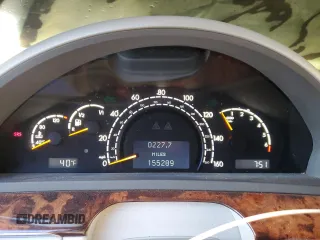 2006 Mercedes-Benz S 500 with VIN WDBNG75J56A476841, listed as a Copart auction lot 75056844 with 155,289 mi miles and Salvage Title. Bid and sale history available at carsss.com. Image 9.