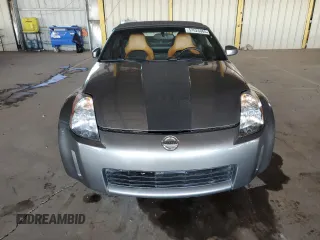 2005 Nissan 350Z Touring with VIN JN1AZ36A45M752783, listed as a Copart auction lot 52625065 with 56,385 mi miles and Clean Title. Bid and sale history available at carsss.com. Image 5.