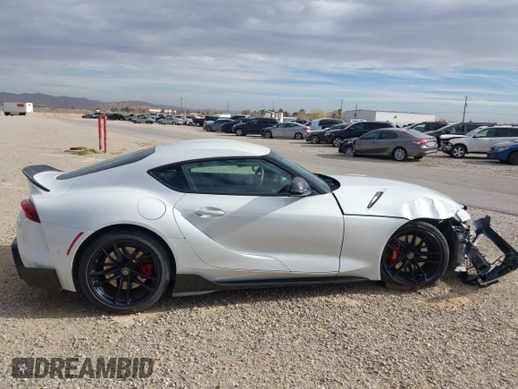 2022 Toyota GR Supra 3.0 with VIN WZ1DB0C06NW049264, listed as a IAAI auction lot 41168384 with 20,203 mi miles. Bid and sale history available at carsss.com. Image 13.
