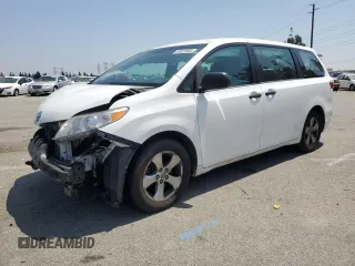 2017 Toyota Sienna L с VIN 5TDZZ3DC8HS814330, выставлен на аукционе Copart как лот 59023965 с пробегом 121 804 миль миль и Списание • Salvage title. История ставок и продаж доступна на DreamBid. Изображение 1.