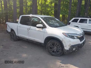 2020 Honda Ridgeline Sport with VIN 5FPYK3F12LB021928, listed as a IAAI auction lot 42413329 with 47,622 mi miles and . Bid and sale history available at DreamBid. Image 1.