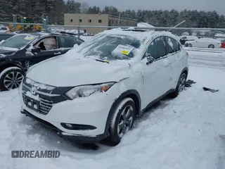 2018 Honda HR-V EX-L Navi with VIN 3CZRU6H71JM716527, listed as a IAAI auction lot 41402437 with 1 mi miles. Bid and sale history available at carsss.com. Image 16.