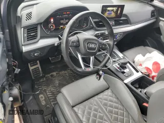 2018 Audi SQ5 Premium Plus with VIN WA1A4AFYXJ2018372, listed as a Copart auction lot 76720514 with 78,248 mi miles and Salvage Title. Bid and sale history available at DreamBid. Image 8.