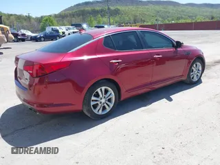 2013 Kia Optima EX with VIN 5XXGN4A70DG161424, listed as a IAAI auction lot 42084131 with 248,358 mi miles. Bid and sale history available at carsss.com. Image 4.