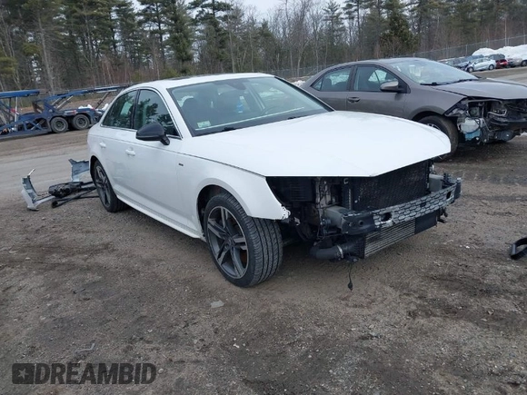 2017 Audi A4 Premium Plus with VIN WAUENAF42HN008961, listed as a IAAI auction lot 41701211 with 130,236 mi miles. Bid and sale history available at carsss.com. Image 1.