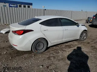 2014 Hyundai Elantra Limited with VIN 5NPDH4AEXEH521054, listed as a Copart auction lot 41770565 with 0 mi miles and Salvage Title. Bid and sale history available at carsss.com. Image 3.