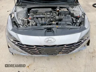 2023 Hyundai Elantra SEL with VIN 5NPLS4AG1PH119733, listed as a Copart auction lot 45302185 with 28,438 mi miles and Salvage Title. Bid and sale history available at DreamBid. Image 11.