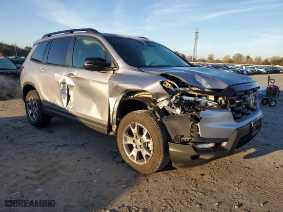 2023 Honda Passport TrailSport with VIN 5FNYF8H65PB018045, listed as a Copart auction lot 81419644 with 38,899 mi miles and Salvage Title. Bid and sale history available at carsss.com. Image 4.
