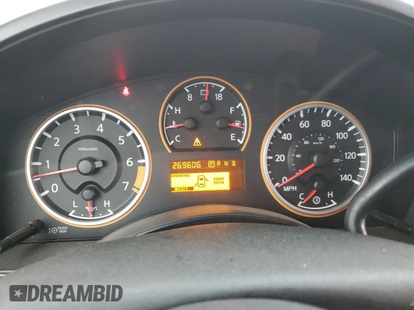 2009 Nissan Titan SE with VIN 1N6BA07D39N308260, listed as a Copart auction lot 48913864 with 269,606 mi miles and Non Repairable. Bid and sale history available at carsss.com. Image 9.