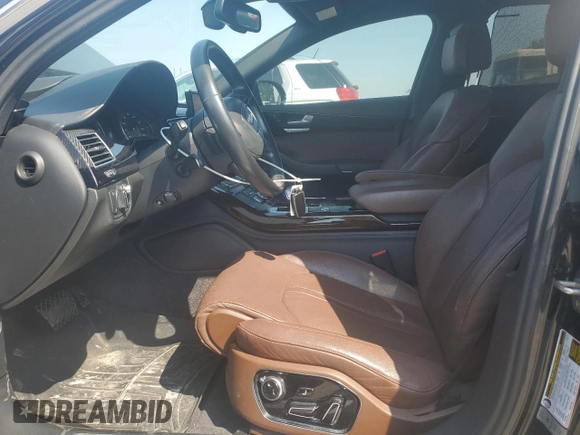 2017 Audi A8 with VIN WAU44AFD3HN015464, listed as a Copart auction lot 60557455 with 125,067 mi miles and Clean title. Bid and sale history available at DreamBid. Image 7.