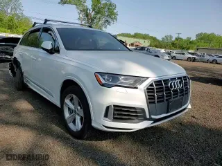 2021 Audi Q7 Premium with VIN WA1AXAF73MD037966, listed as a Copart auction lot 52823453 with 0 mi miles. Bid and sale history available at carsss.com. Image 12.