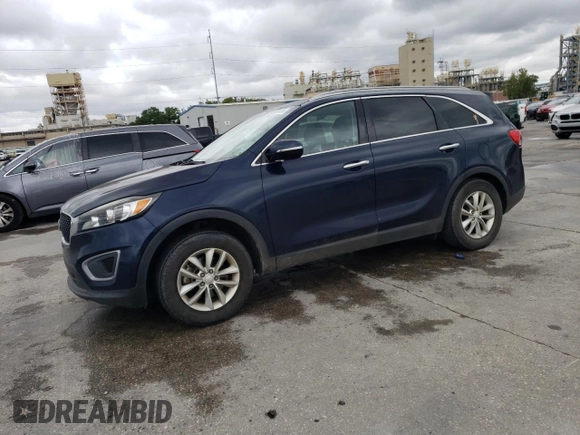 2016 Kia Sorento LX with VIN 5XYPG4A31GG074106, listed as a Copart auction lot 52039495 with 124,645 mi miles and Salvage Title. Bid and sale history available at DreamBid. Image 1.