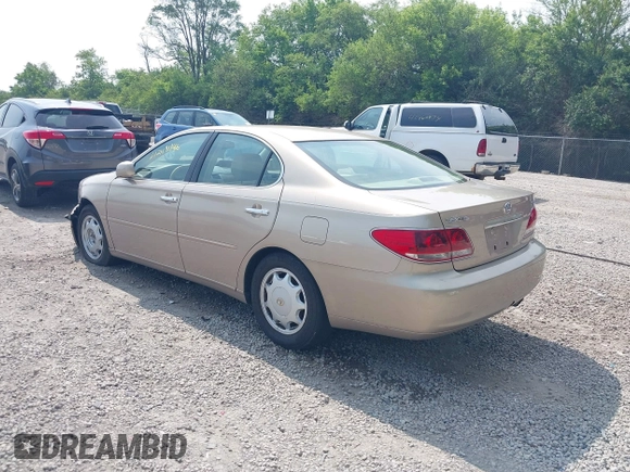 2005 Lexus ES 350 with VIN JTHBA30G555081509, listed as a IAAI auction lot 42491146 with 166,393 mi miles and . Bid and sale history available at DreamBid. Image 3.