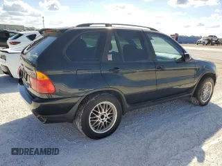 2002 BMW X5 3.0i with VIN 5UXFA53532LP39066, listed as a Copart auction lot 77736044 with 0 mi miles and Salvage Title. Bid and sale history available at carsss.com. Image 3.