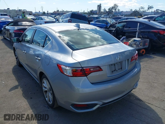 2017 Acura ILX with VIN 19UDE2F32HA002193, listed as a IAAI auction lot 41705093 with 92,811 mi miles. Bid and sale history available at carsss.com. Image 3.