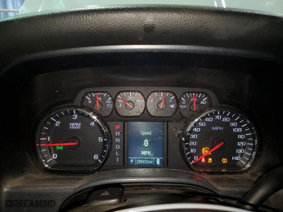 2017 Chevrolet Silverado 2500HD Work Truck with VIN 1GC2CUEG7HZ200118, listed as a Copart auction lot 48985075 with 290,932 mi miles and Clean Title. Bid and sale history available at carsss.com. Image 9.