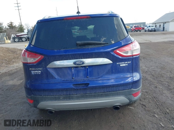 2016 Ford Escape Titanium with VIN 1FMCU9JX5GUA96563, listed as a IAAI auction lot 41695524 with 76,992 mi miles. Bid and sale history available at carsss.com. Image 17.