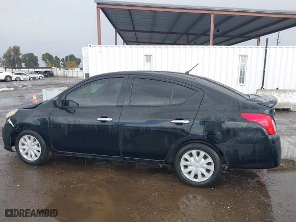 2019 Nissan Versa Sedan SV with VIN 3N1CN7AP6KL802709, listed as a IAAI auction lot 41818338 with 127,358 mi miles. Bid and sale history available at carsss.com. Image 14.