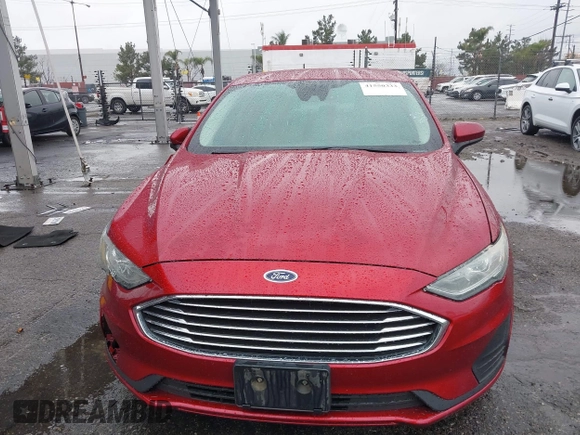 2019 Ford Fusion SE with VIN 3FA6P0HD0KR104302, listed as a IAAI auction lot 41550333 with 73,894 mi miles. Bid and sale history available at carsss.com. Image 12.