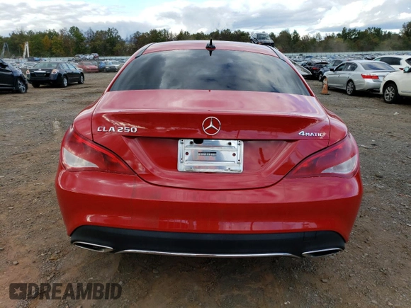 2019 Mercedes-Benz CLA 250 with VIN WDDSJ4GB7KN767215, listed as a Copart auction lot 72575703 with 58,953 mi miles and . Bid and sale history available at DreamBid. Image 6.