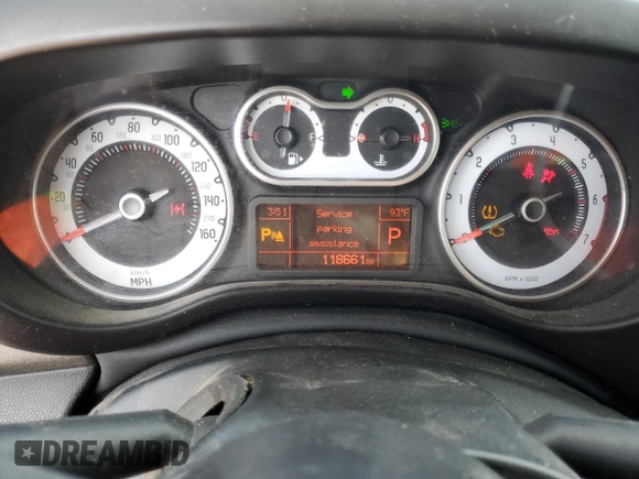 2014 FIAT 500L Trekking z VIN ZFBCFADH8EZ011075, wystawiony jako Copart lot #51542315 z przebiegiem 118 661 mil mil oraz Szkoda całkowita • Salvage title. Historia ofert i sprzedaży dostępna na DreamBid. Obrazek 9.