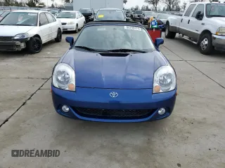 2003 Toyota MR2 z VIN JTDFR320530065705, wystawiony jako Copart lot #86298474 z przebiegiem 103 268 mil mil oraz Szkoda całkowita • Salvage title. Historia ofert i sprzedaży dostępna na DreamBid. Obrazek 5.