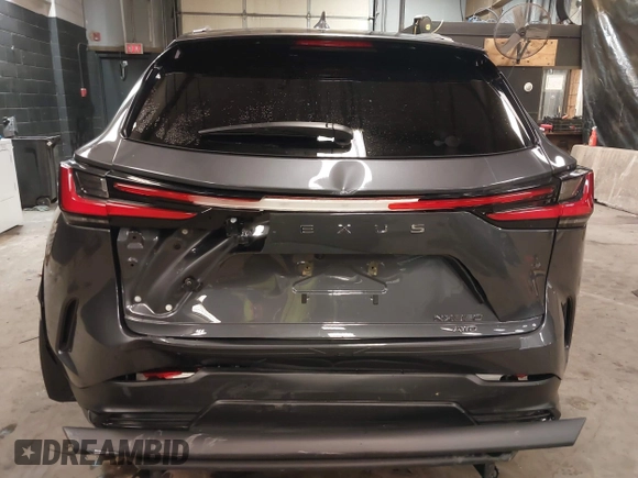 2023 Lexus NX with VIN 2T2GGCEZ4PC031301, listed as a IAAI auction lot 41357270 with 7,629 mi miles. Bid and sale history available at carsss.com. Image 17.