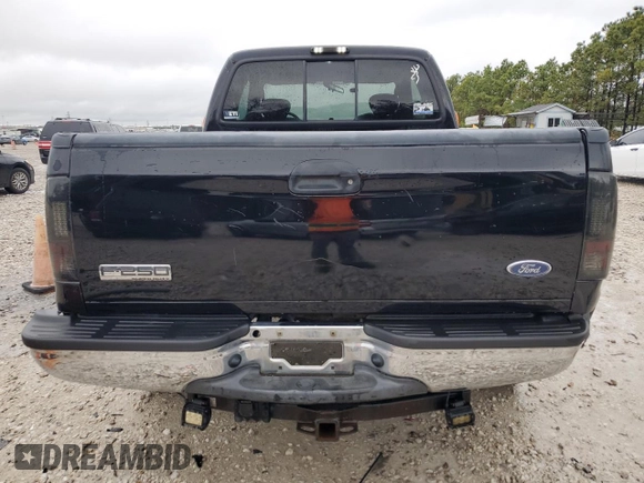 2007 Ford F-250 XL with VIN 1FTSX21P47EA34810, listed as a Copart auction lot 44770375 with 181,801 mi miles and Salvage Title. Bid and sale history available at DreamBid. Image 6.