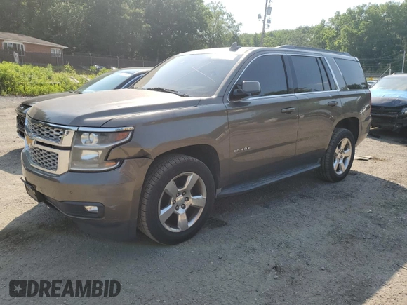 2016 Chevrolet Tahoe LT with VIN 1GNSCBKCXGR241872, listed as a Copart auction lot 59628315 with 156,862 mi miles and Salvage title. Bid and sale history available at DreamBid. Image 1.