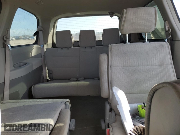 2007 Nissan Quest S with VIN 5N1BV28U47N120549, listed as a Copart auction lot 75402054 with 0 mi miles and Salvage Title. Bid and sale history available at carsss.com. Image 10.