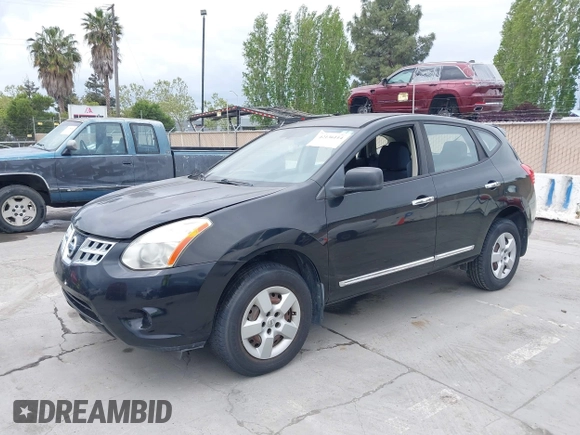 2011 Nissan Rogue SV with VIN JN8AS5MT9BW565965, listed as a IAAI auction lot 42136114 with 107,191 mi miles. Bid and sale history available at carsss.com. Image 2.