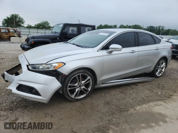 2013 Ford Fusion Titanium with VIN 3FA6P0K97DR161376, listed as a Copart auction lot 61128225 with 146,529 mi miles and Salvage title. Bid and sale history available at DreamBid. Image 1.