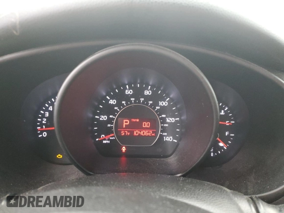 2016 Kia Soul with VIN KNDJN2A28G7853829, listed as a Copart auction lot 44245895 with 104,062 mi miles and Clean Title. Bid and sale history available at carsss.com. Image 9.