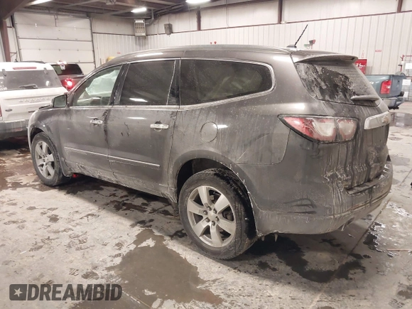 2015 Chevrolet Traverse LTZ with VIN 1GNKVJKD8FJ360899, listed as a IAAI auction lot 41634924 with 165,835 mi miles and . Bid and sale history available at DreamBid. Image 3.