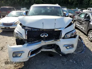 2016 Infiniti QX80 with VIN JN8AZ2NC5G9402910, listed as a Copart auction lot 67541834 with 174,471 mi miles and Salvage Title. Bid and sale history available at carsss.com. Image 5.