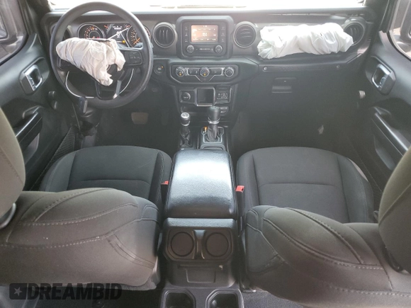 2018 Jeep Wrangler Unlimited Sport z VIN 1C4HJXDG3JW281306, wystawiony jako Copart lot #55326295 z przebiegiem 106 629 mil mil oraz Szkoda całkowita • Salvage title. Historia ofert i sprzedaży dostępna na DreamBid. Obrazek 8.