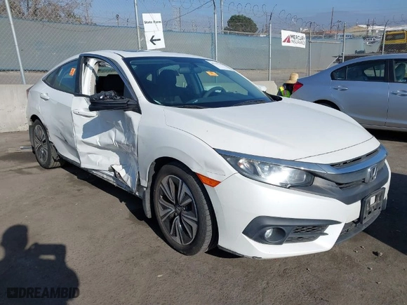 2016 Honda Civic Sedan EX-T with VIN 19XFC1F32GE030370, listed as a IAAI auction lot 41213366 with 68,292 mi miles. Bid and sale history available at carsss.com. Image 1.