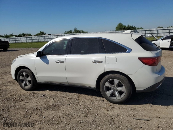 2015 Acura MDX with VIN 5FRYD3H2XFB003124, listed as a Copart auction lot 72588474 with 162,730 mi miles and Salvage Title. Bid and sale history available at carsss.com. Image 2.