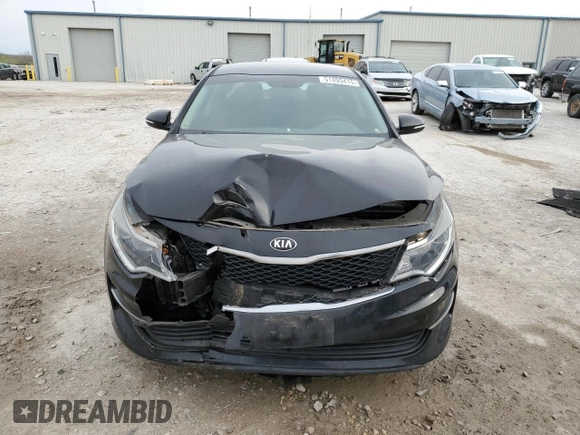 2016 Kia Optima LX with VIN 5XXGT4L39GG001627, listed as a Copart auction lot 51493415 with Not Provided miles and Salvage Title. Bid and sale history available at carsss.com. Image 5.