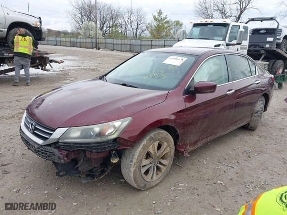 2013 Honda Accord Sdn LX with VIN 1HGCR2F37DA244083, listed as a IAAI auction lot 41946378 with 247,000 mi miles. Bid and sale history available at carsss.com. Image 18.
