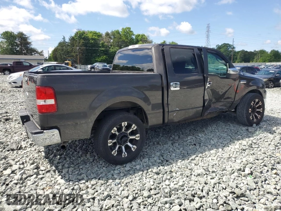 2007 Ford F-150 XLT with VIN 1FTRW12W47FA87342, listed as a Copart auction lot 56244265 with 293,800 mi miles and Salvage title. Bid and sale history available at DreamBid. Image 3.