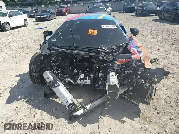 2019 McLaren 570S z VIN SBM13FAA9KW006456, wystawiony jako Copart lot #77400754 z przebiegiem Nie podano mil oraz Nie do naprawy. Historia ofert i sprzedaży dostępna na DreamBid. Obrazek 13.