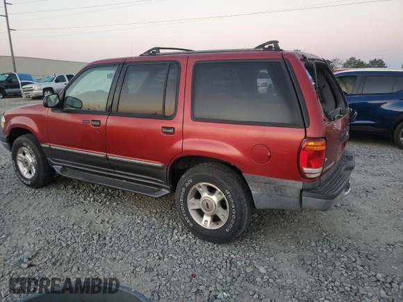 2000 Ford Explorer with VIN 1FMZU63X3YUB63135, listed as a Copart auction lot 75742324 with 168,191 mi miles and Salvage title. Bid and sale history available at DreamBid. Image 2.