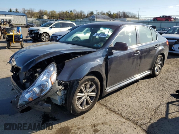 2013 Subaru Legacy Premium with VIN 4S3BMBG67D3005428, listed as a Copart auction lot 53980245 with 116,557 mi miles and Salvage Title. Bid and sale history available at DreamBid. Image 1.