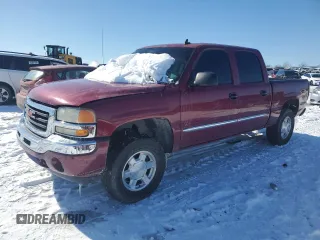 2006 GMC Sierra 1500 SLE1 z VIN 2GTEK13T261141970, wystawiony jako Copart lot #45713755 z przebiegiem 160 779 mil mil oraz Szkoda całkowita • Salvage title. Historia ofert i sprzedaży dostępna na DreamBid. Obrazek 1.
