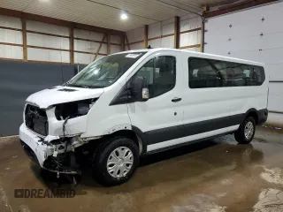 2024 Ford Transit Passenger XL with VIN 1FBAX2Y80RKA76474, listed as a Copart auction lot 79400514 with 18,846 mi miles and Clean Title. Bid and sale history available at carsss.com. Image 1.